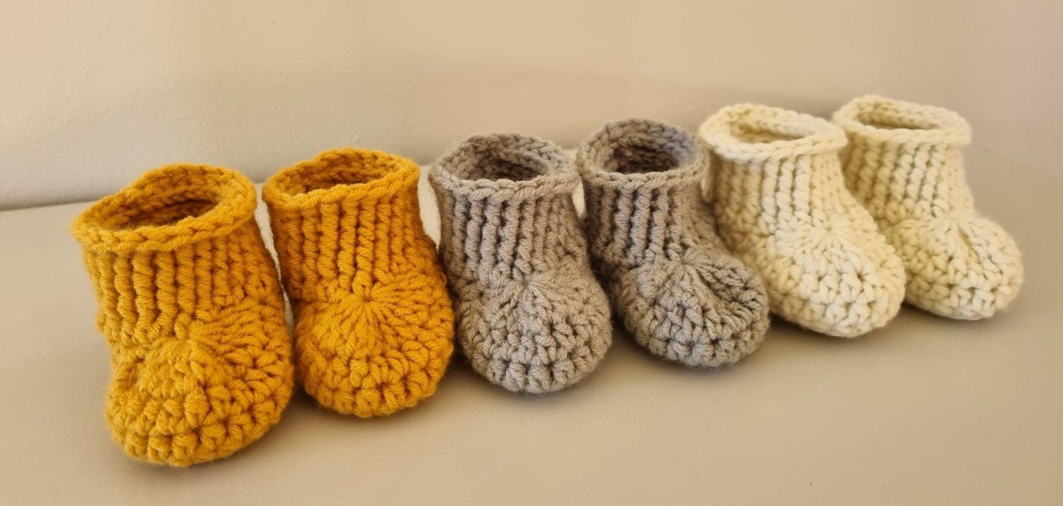 Crochet Baby Booties